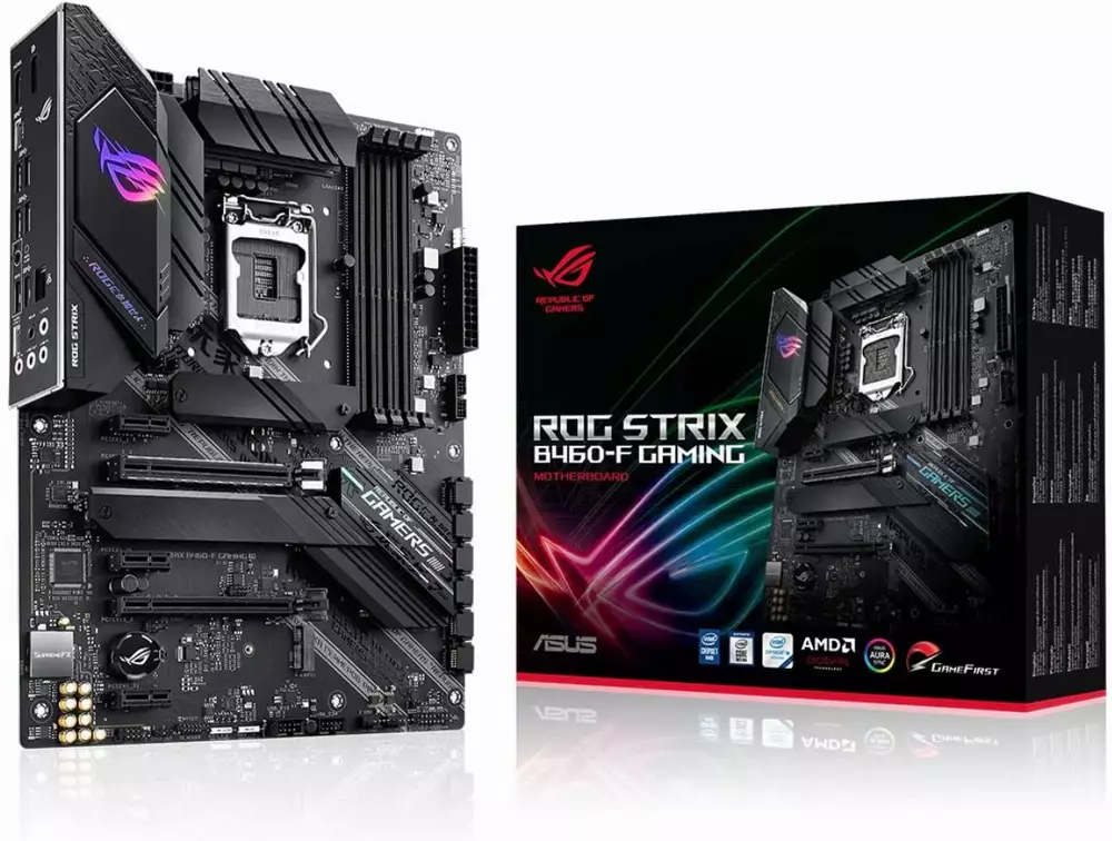 Дънна платка ASUS ROG STRIX B460-F GAMING