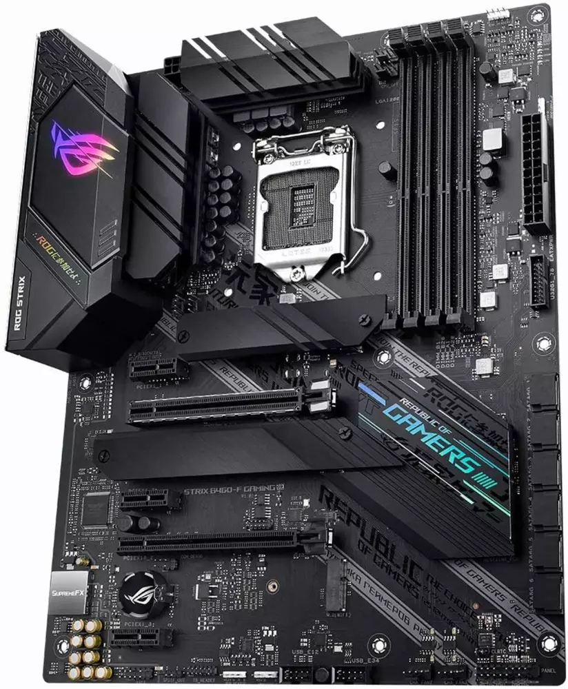 Дънна платка ASUS ROG STRIX B460-F GAMING