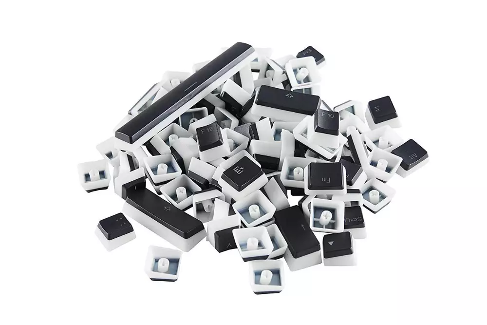 Капачки за механична клавиатура Glorious Aura Keycaps Black US-Layout