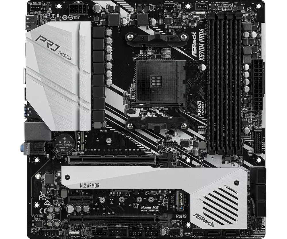 Дънна платка ASROCK X570M PRO4 