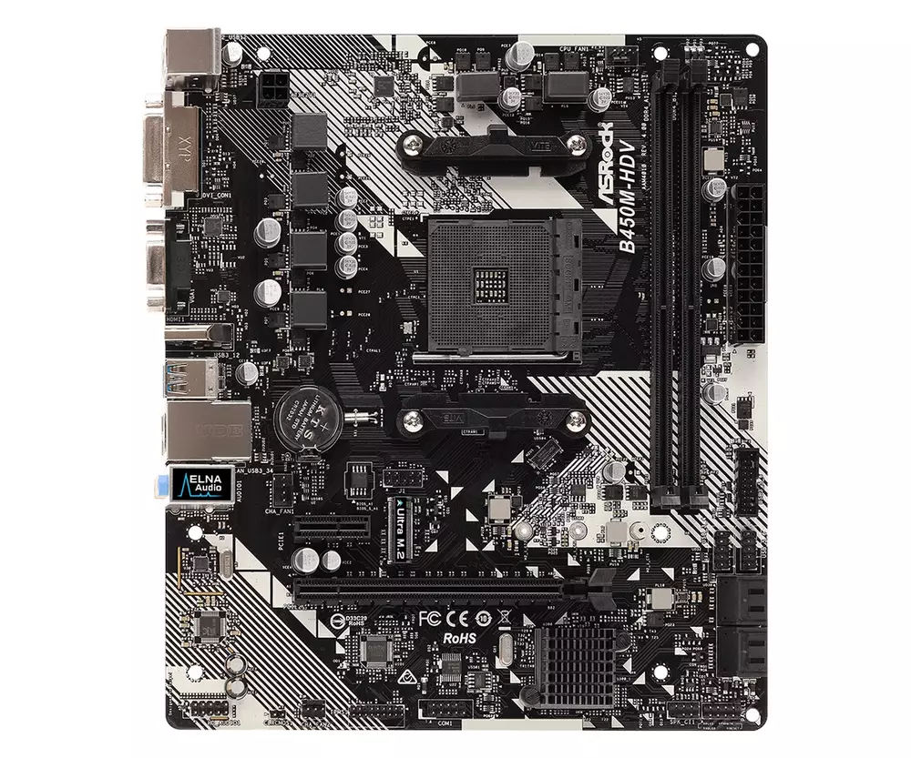 Дънна платка ASROCK B450M-HDV R4.0 