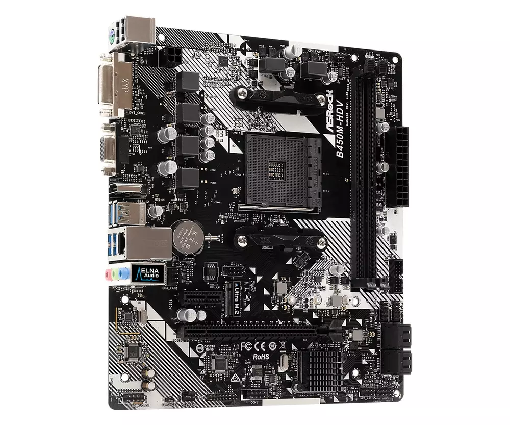 Дънна платка ASROCK B450M-HDV R4.0 