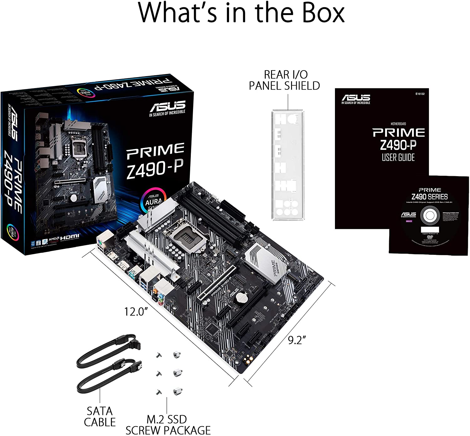 Дънна платка ASUS PRIME Z490-P