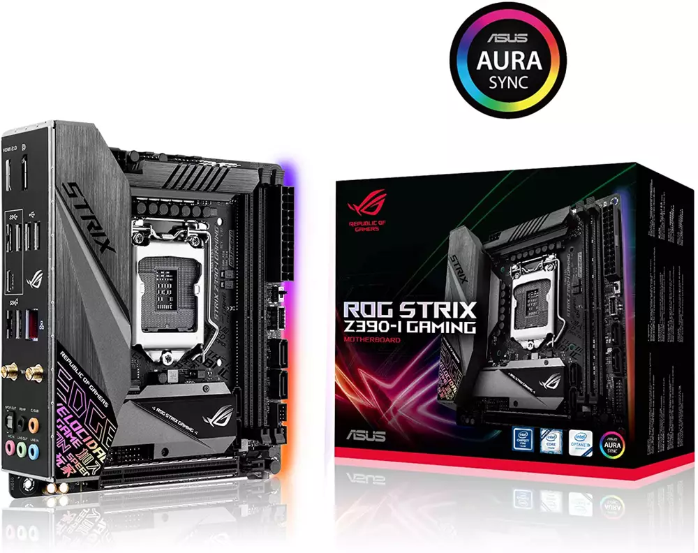 Дънна платка ASUS ROG STRIX Z390-I GAMING