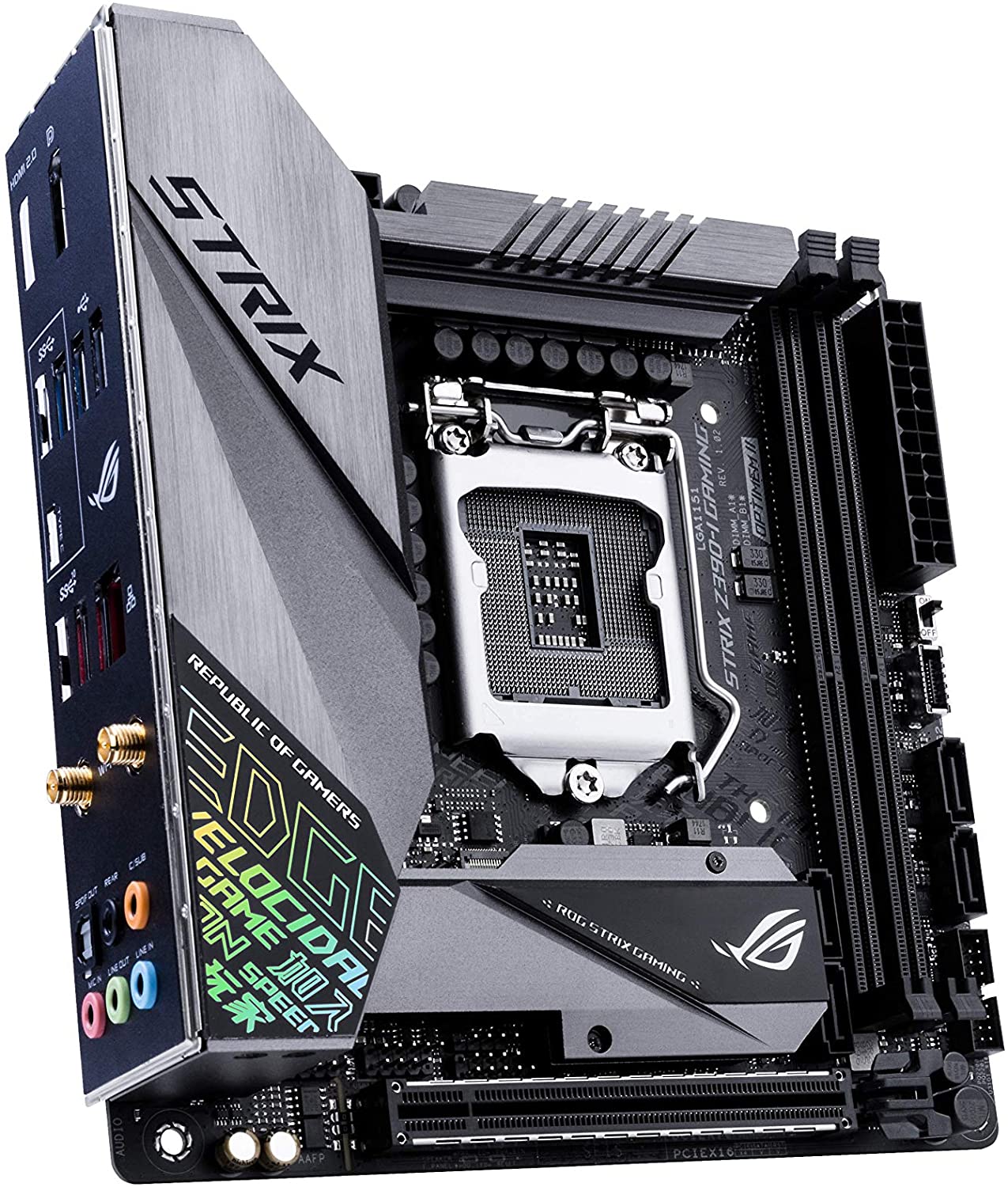 Дънна платка ASUS ROG STRIX Z390-I GAMING