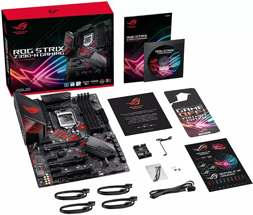 Дънна платка ASUS ROG STRIX Z390-H GAMING