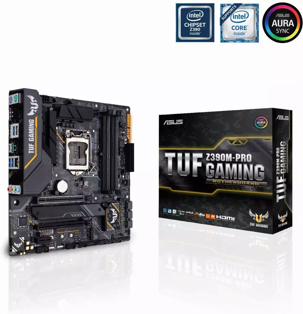 Дънна платка ASUS TUF Z390M-PRO GAMING (WI-FI)