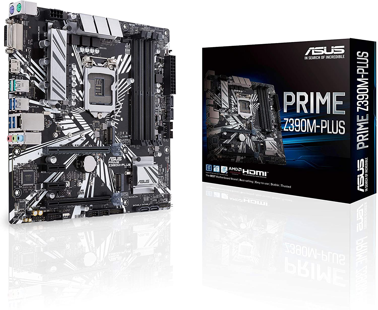 Дънна платка ASUS PRIME Z390M-PLUS