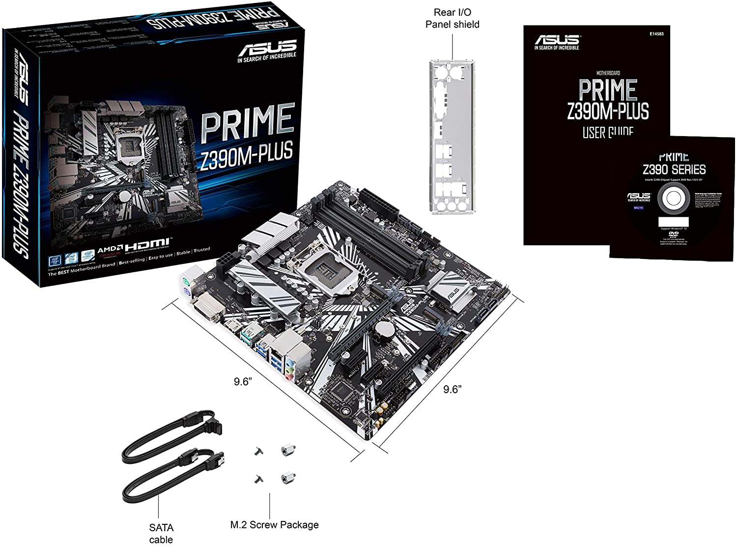 Дънна платка ASUS PRIME Z390M-PLUS