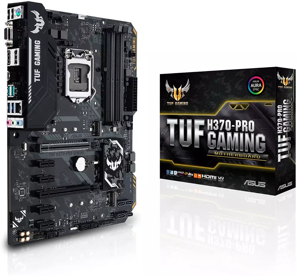 Дънна плата ASUS TUF H370-PRO GAMING