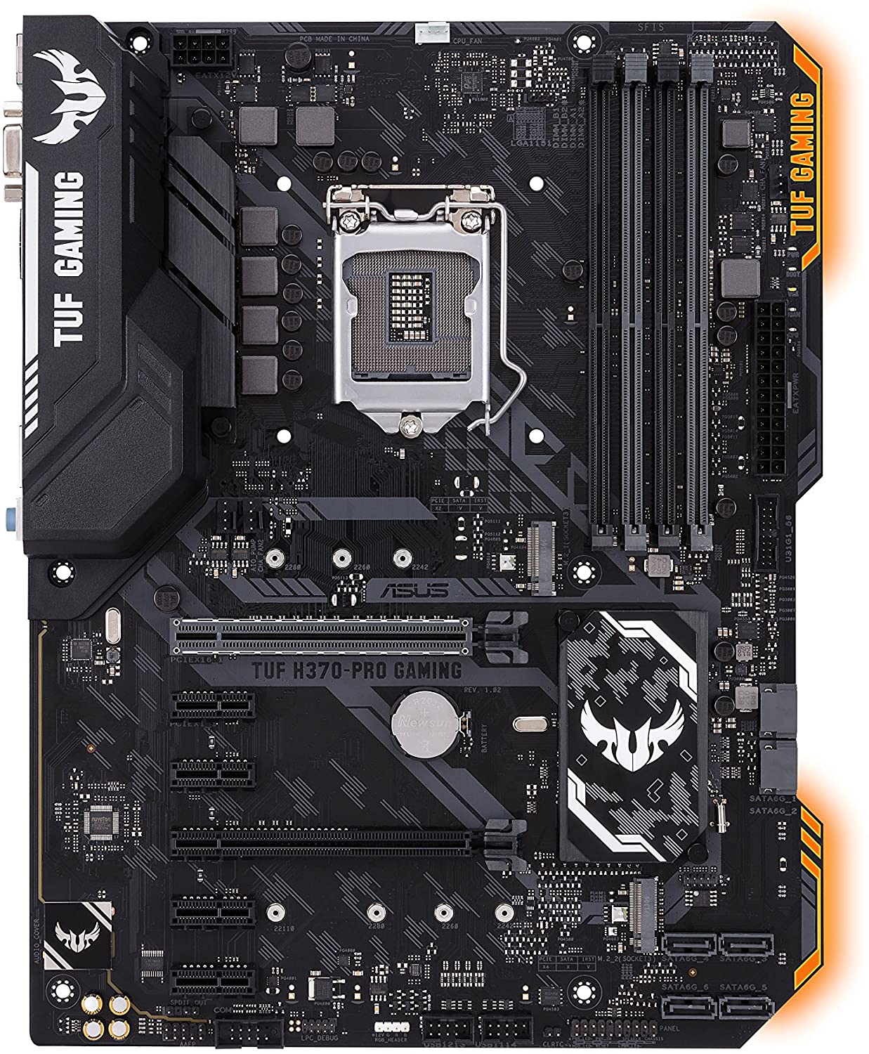 Дънна плата ASUS TUF H370-PRO GAMING
