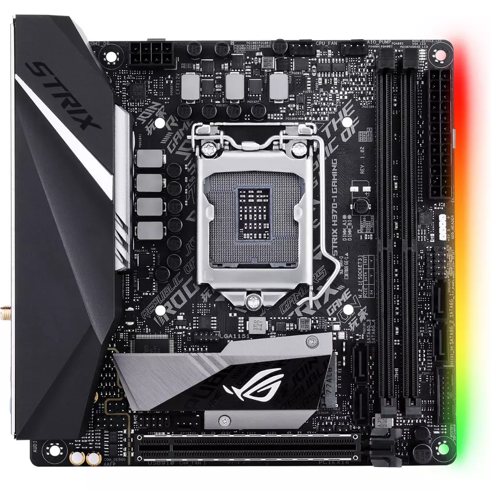 Дънна платка ASUS ROG STRIX H370-I GAMING