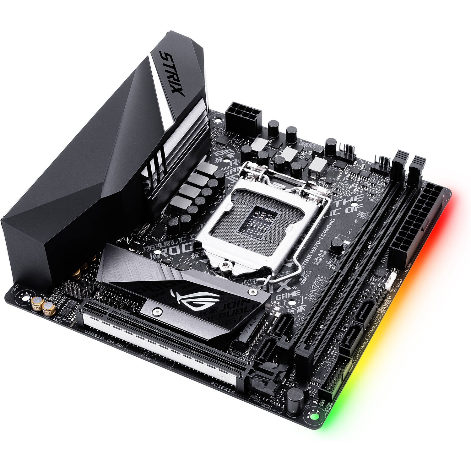 Дънна платка ASUS ROG STRIX H370-I GAMING