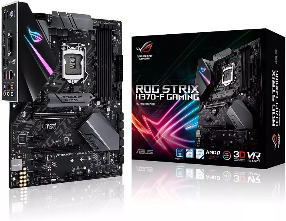 Дънна платка ASUS ROG STRIX H370-F GAMING
