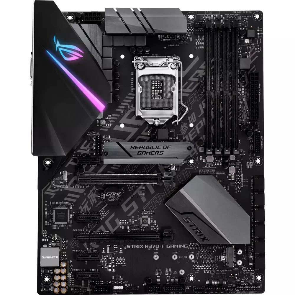 Дънна платка ASUS ROG STRIX H370-F GAMING