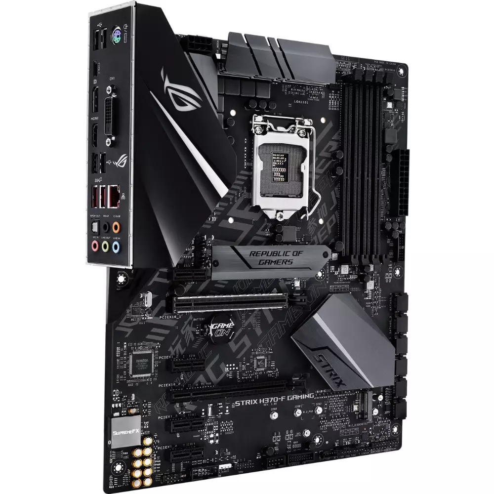 Дънна платка ASUS ROG STRIX H370-F GAMING