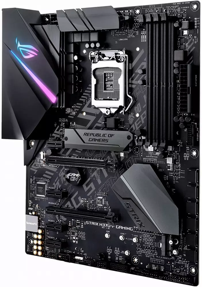 Дънна платка ASUS ROG STRIX H370-F GAMING