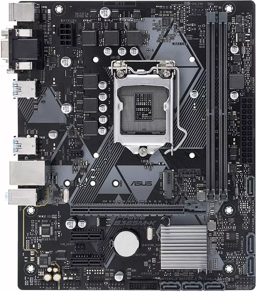 Дънна платка ASUS PRIME B365M-K
