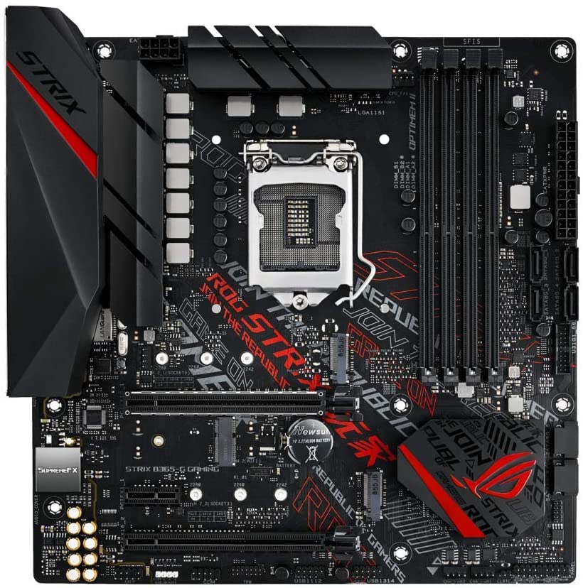 Дънна платка ASUS ROG STRIX B365-G GAMING