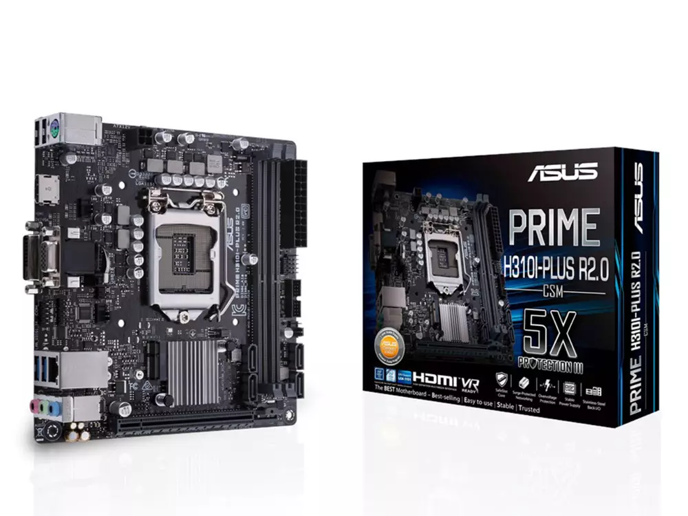 Дънна платка ASUS PRIME H310I-PLUS R2.0/CSM