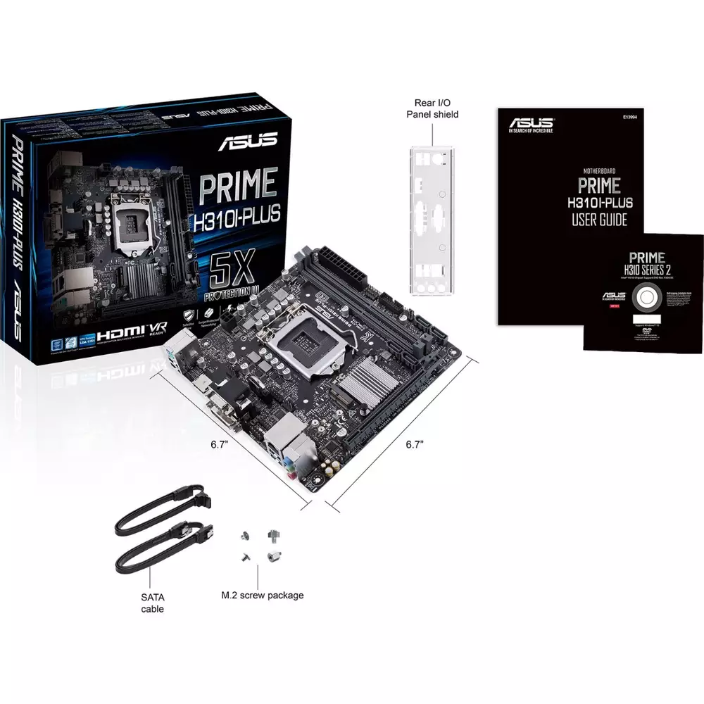Дънна платка ASUS PRIME H310I-PLUS R2.0/CSM
