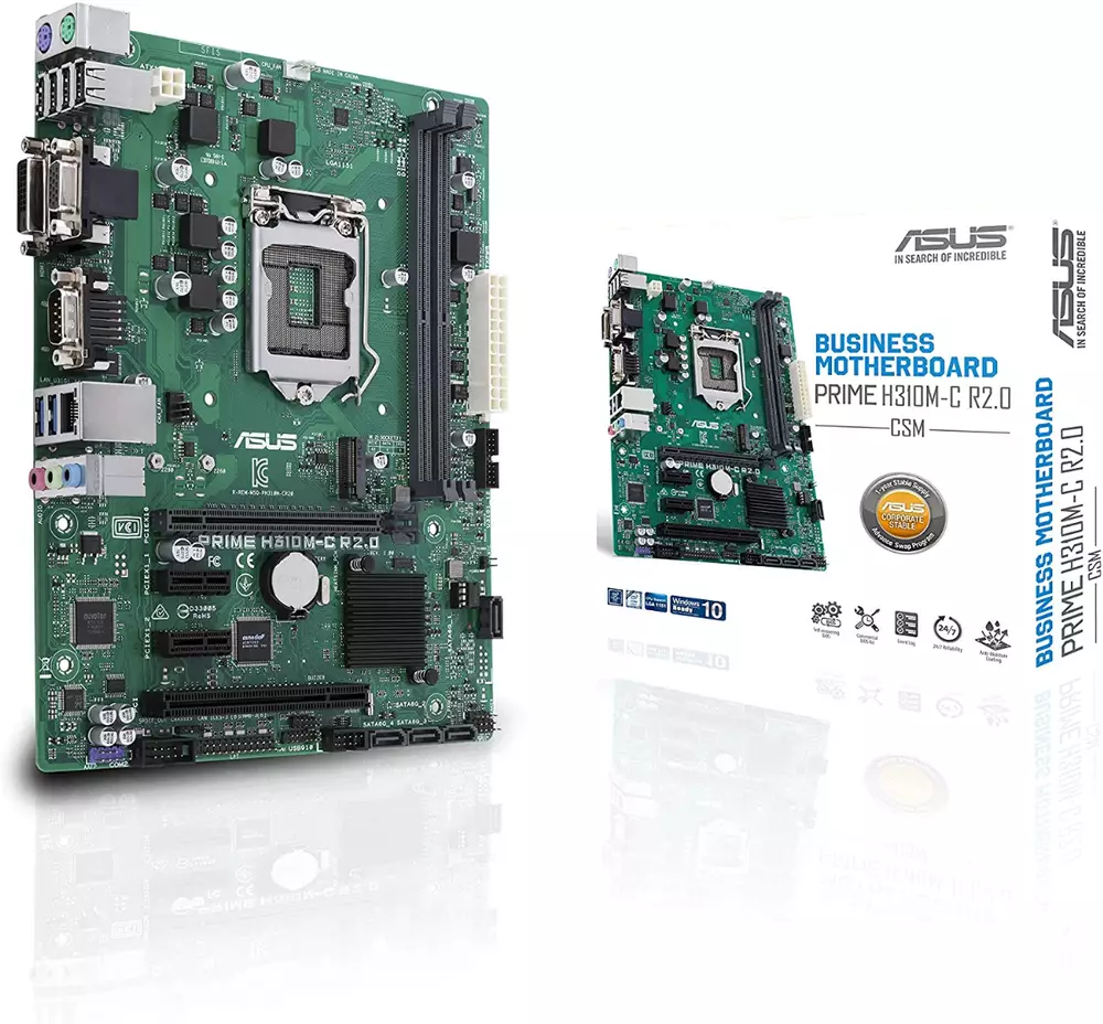 Дънна платка ASUS PRIME H310M-C R2.0/CSM