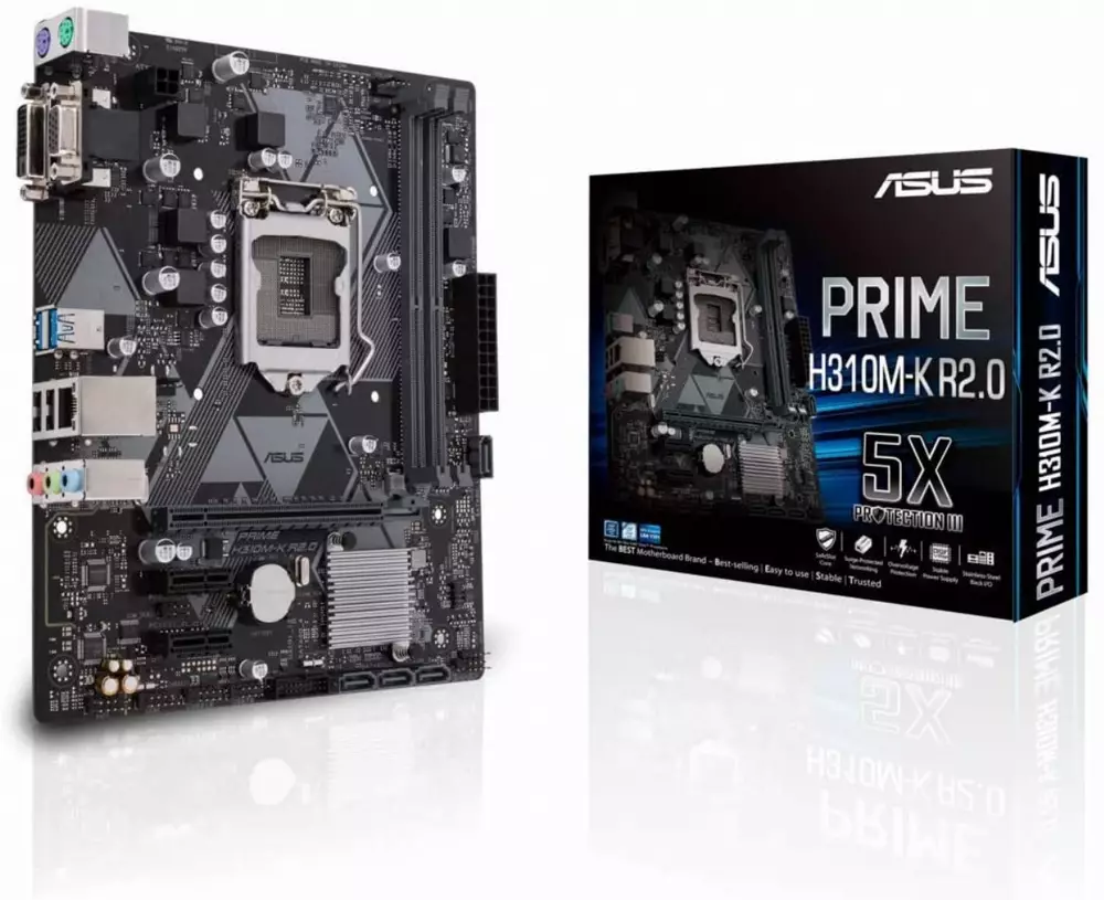 Дънна платка ASUS PRIME H310M-K R2.0