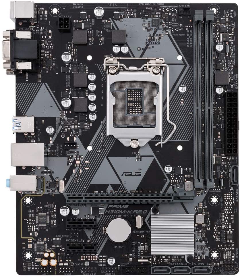 Дънна платка ASUS PRIME H310M-K R2.0