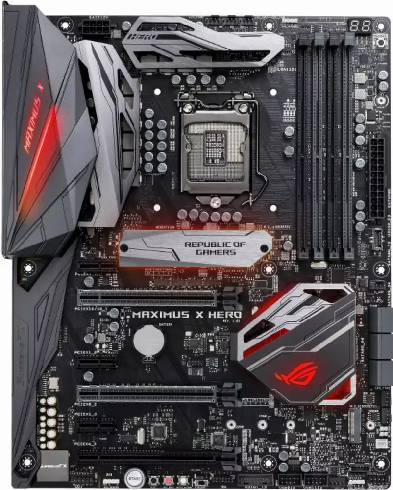 Дънна платка ASUS ROG MAXIMUS X HERO (WI-FI)