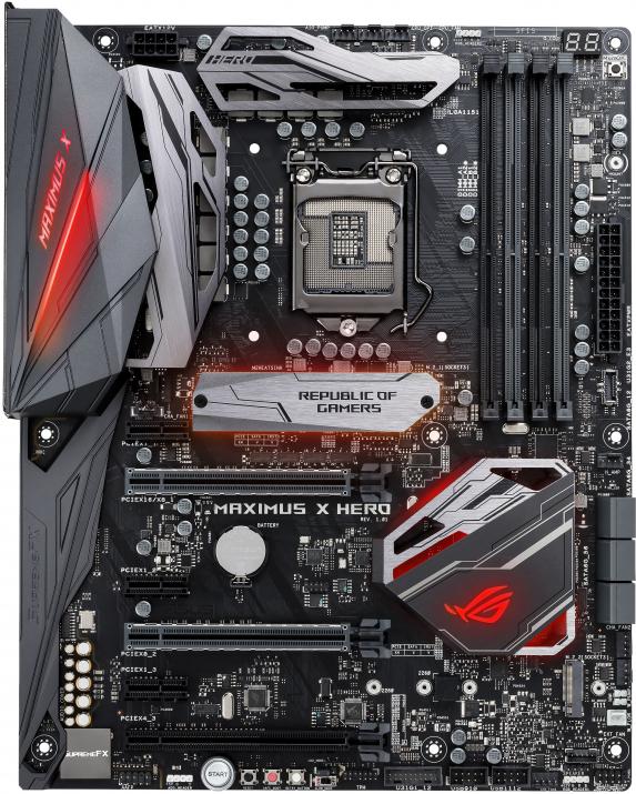 Дънна платка ASUS ROG MAXIMUS X HERO (WI-FI)