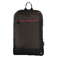 Раница за лаптоп HAMA Manchester, до 40 см, 15.6", с изведен USB порт, кафява