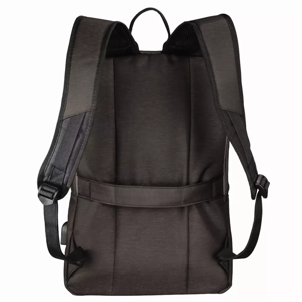 Раница за лаптоп HAMA Manchester, до 40 см, 15.6", с изведен USB порт, кафява