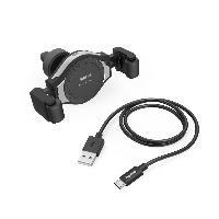 Безжично зарядно за кола HAMA FC-10C Flex, 10 W, Черно