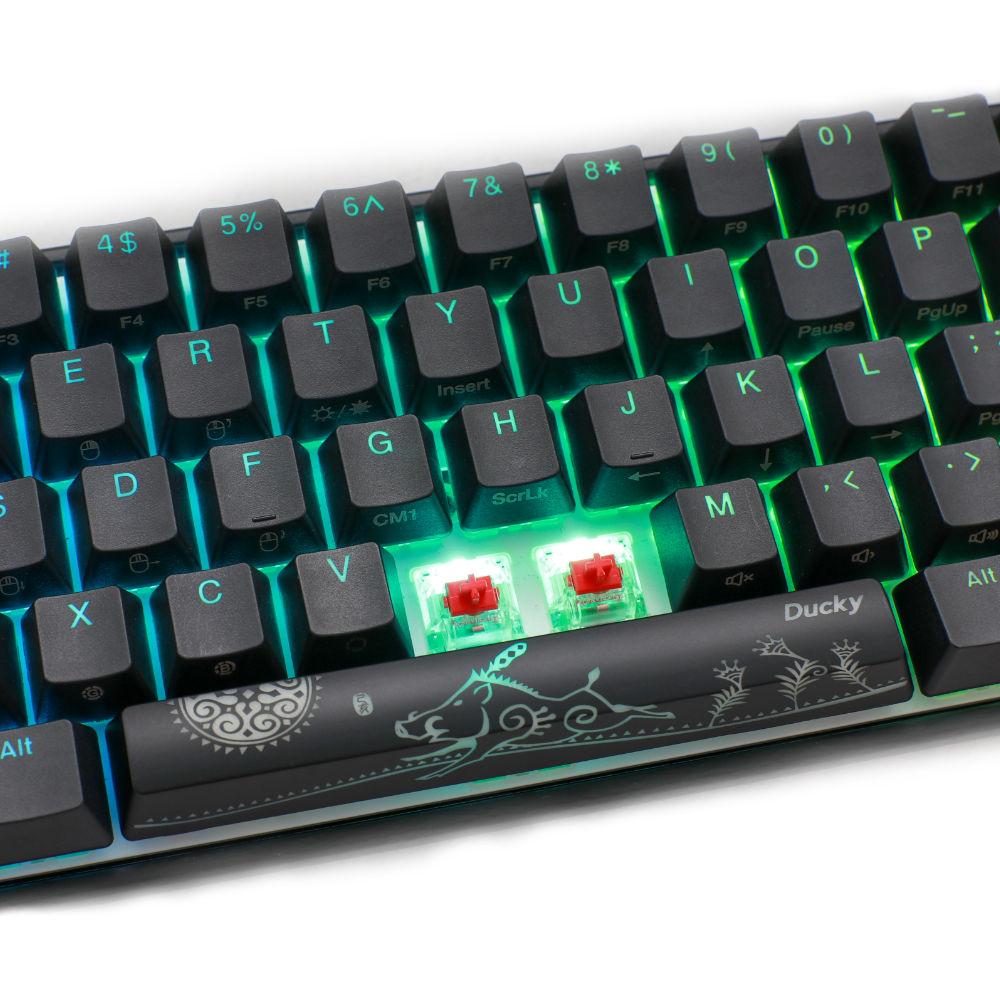 Геймърскa механична клавиатура Ducky One 2 Mecha Mini RGB, Cherry MX Red