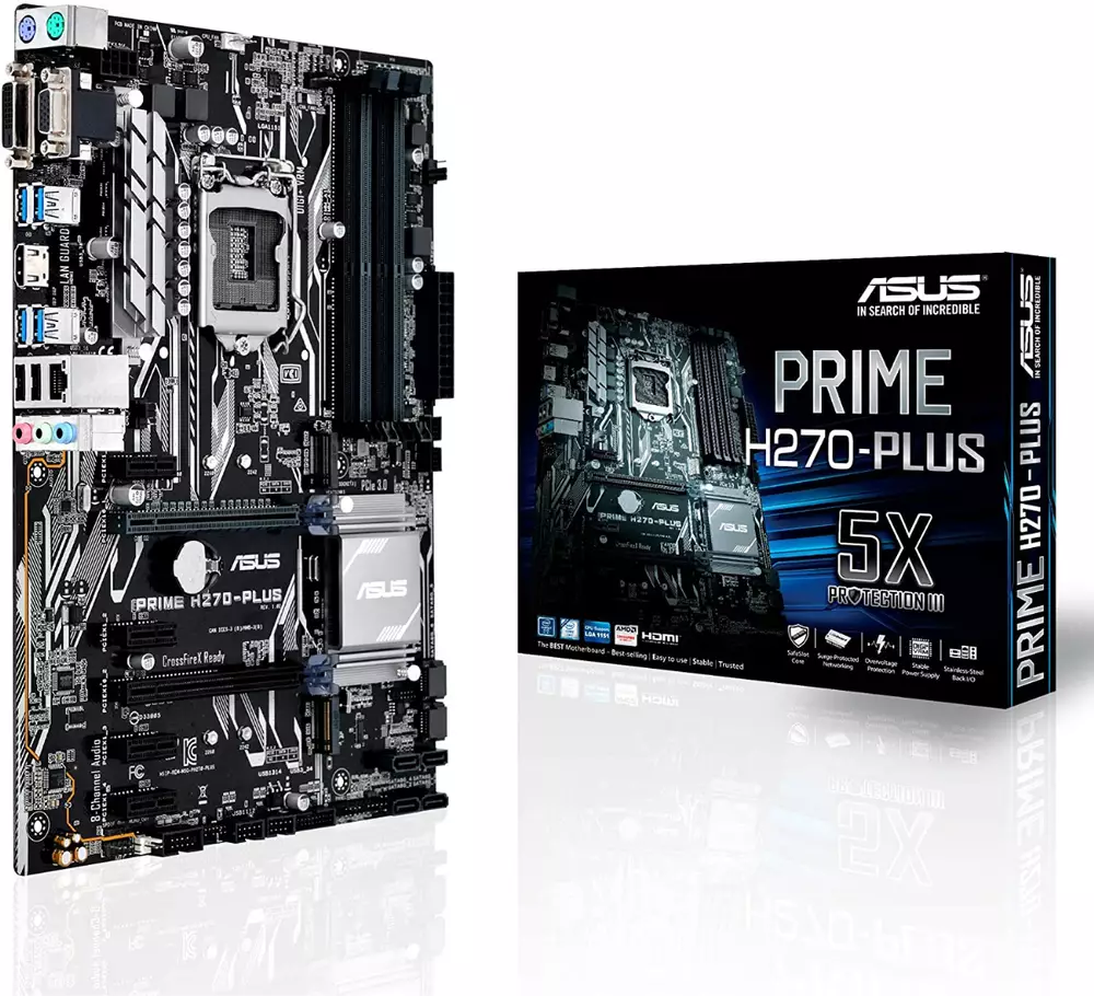 Дънна платка ASUS PRIME H270-PLUS