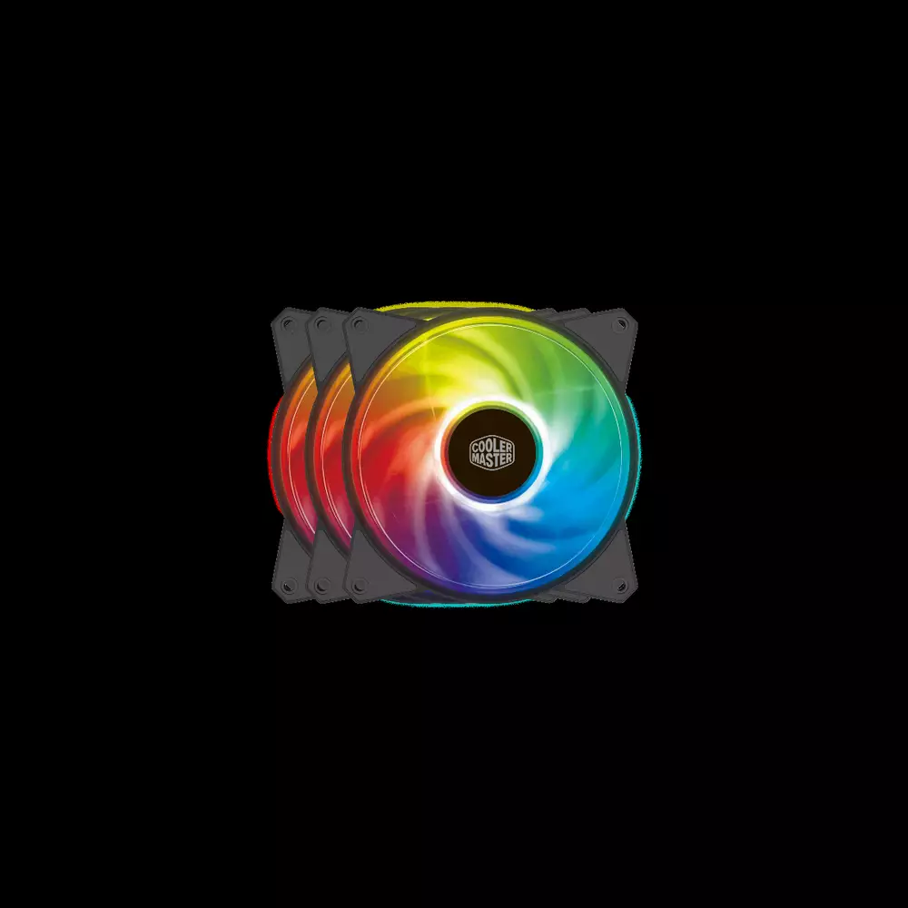 Комплект вентилатори Cooler Master MF120R ARGB 120MM 3 IN 1