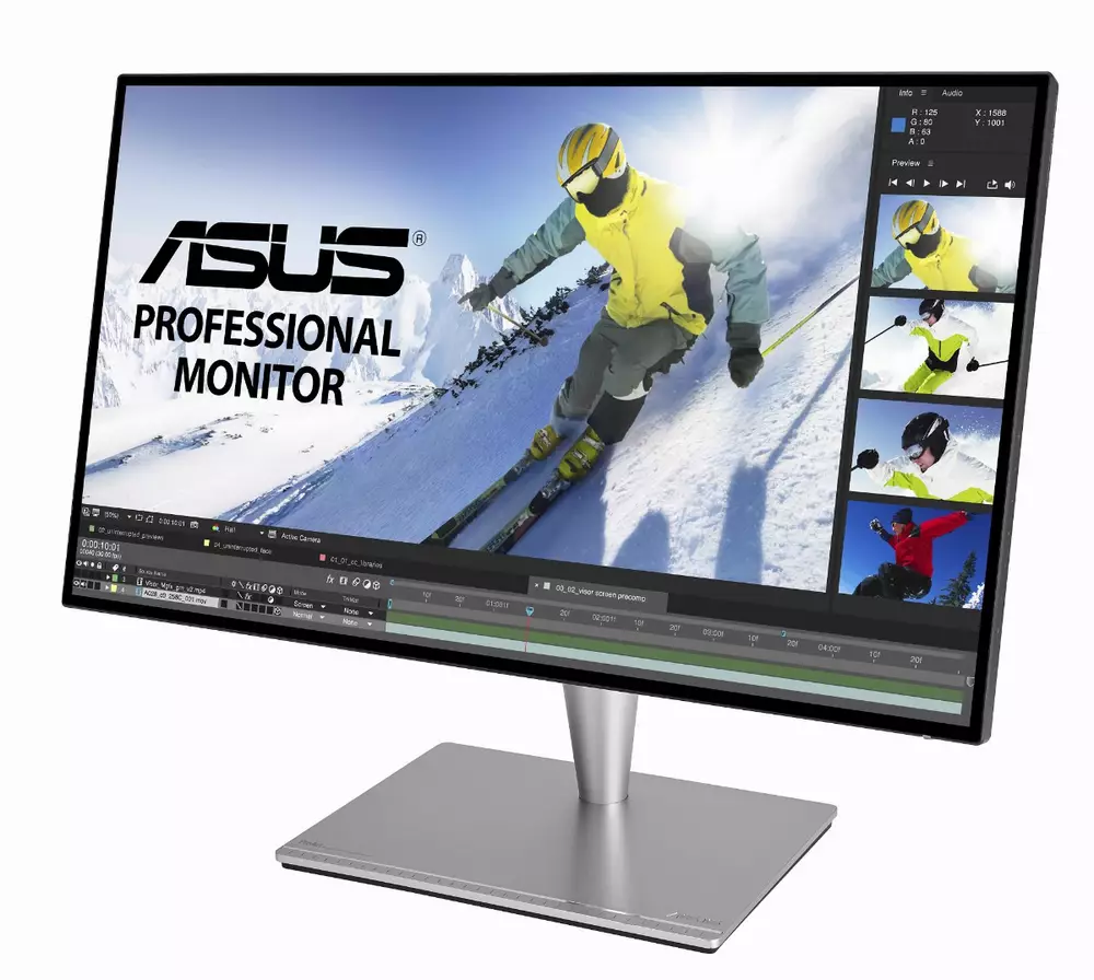 Монитор ASUS ProArt 27" PA27AC, WQHD (2560x1440), IPS, HDR10, 100% sRGB/Rec.709, △E< 2 - 90LM02N0-B01370