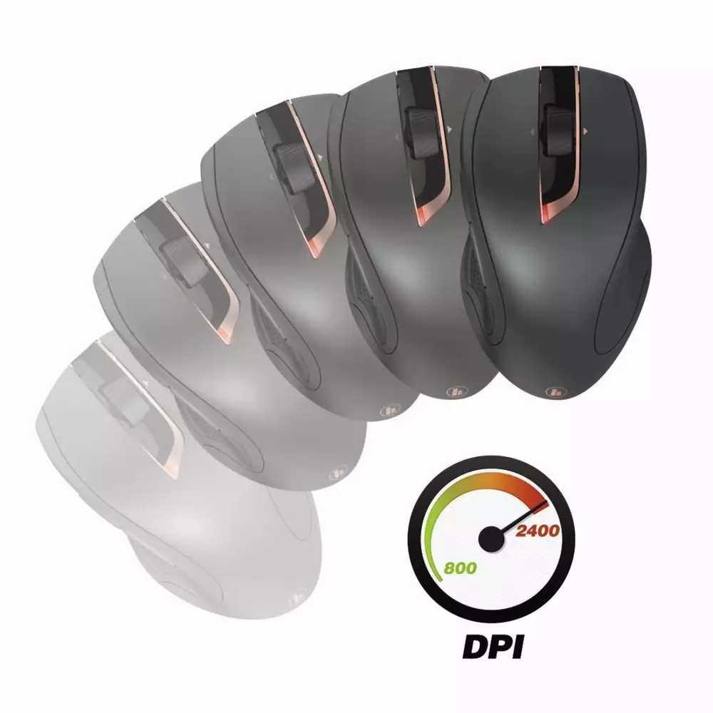 Мишка HAMA MW-900 Laser Wireless Mouse Auto-dpi Безжична Black