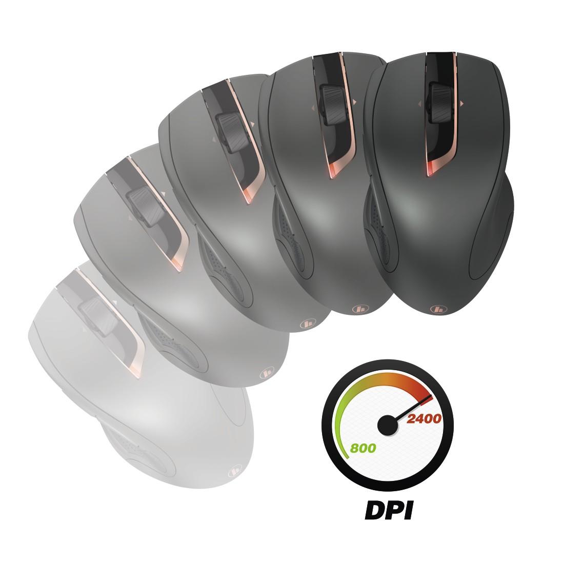Мишка HAMA MW-900 Laser Wireless Mouse Auto-dpi Безжична Black