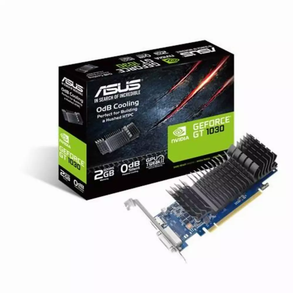 Видео карта ASUS GeForce GT 1030 2GB Low Profile Silent