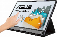 Монитор Тъч ASUS ZenScreen Touch MB16AMT, 15.6" FHD (1920x1080) IPS, USB Type-C, Micro HDMI, Battery