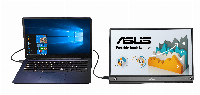 Монитор Тъч ASUS ZenScreen Touch MB16AMT, 15.6" FHD (1920x1080) IPS, USB Type-C, Micro HDMI, Battery
