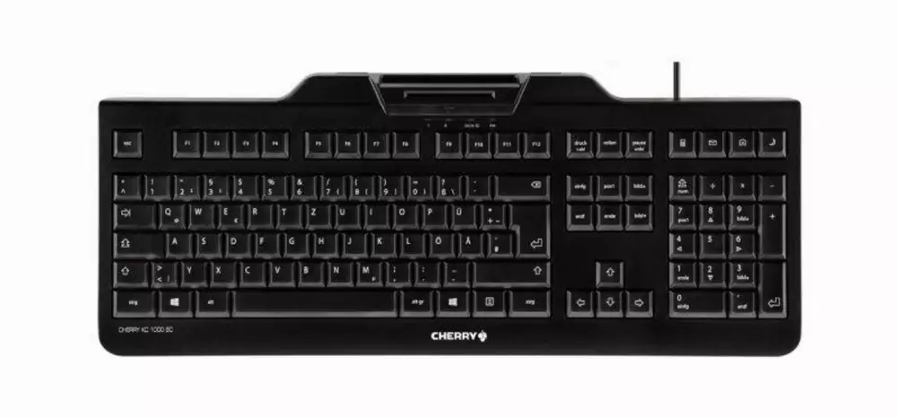 Клавиатура CHERRY KC1000SC Black