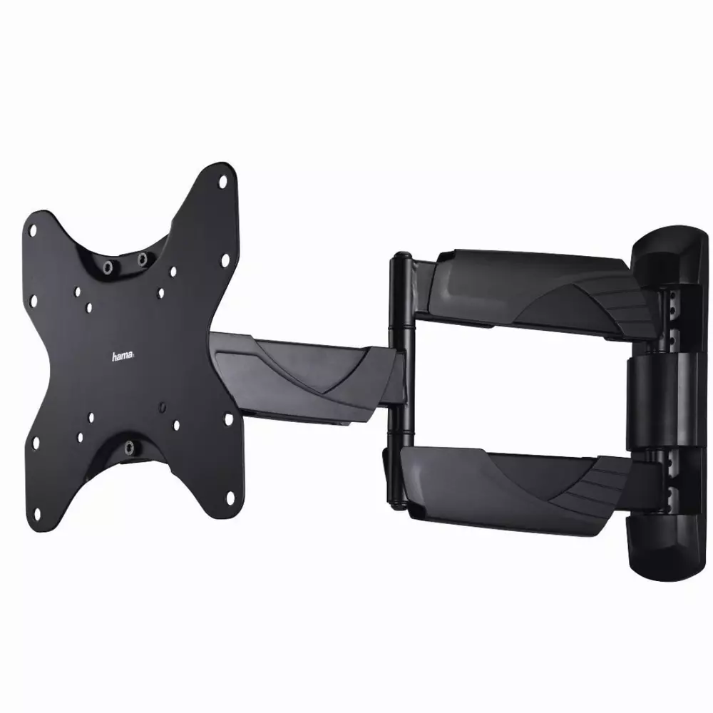 Стенна стойка за TV HAMA 118665, Регулируема, 19"-48", 35 кг, 3 звезди, Черна