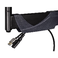 Стенна стойка за TV HAMA 118665, Регулируема, 19"-48", 35 кг, 3 звезди, Черна