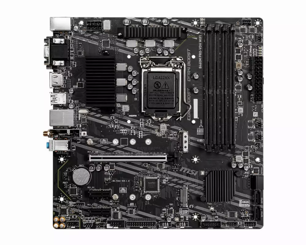 Дънна платка MSI B460M PRO-VDH (WI-FI)