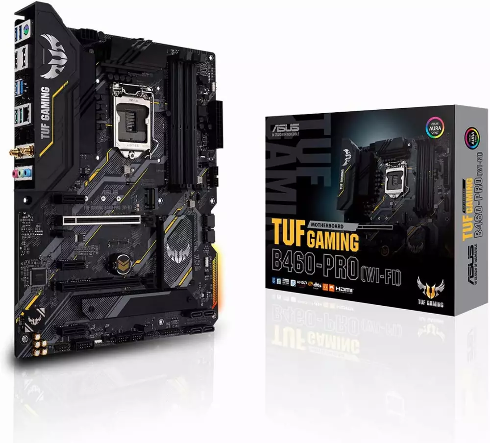 Дънна платка ASUS TUF GAMING B460-PRO (WI-FI)