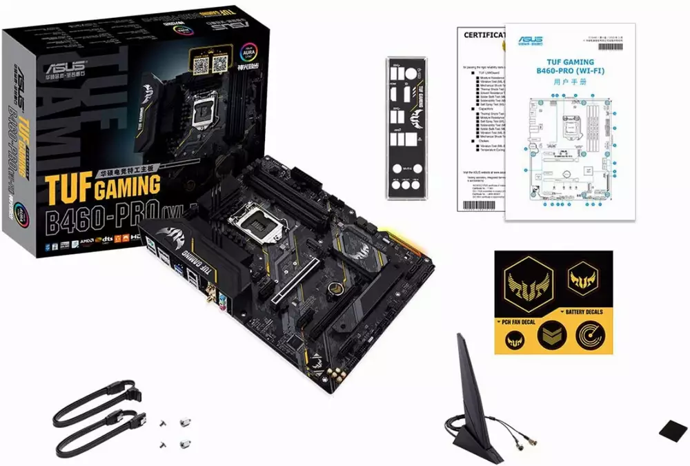 Дънна платка ASUS TUF GAMING B460-PRO (WI-FI)