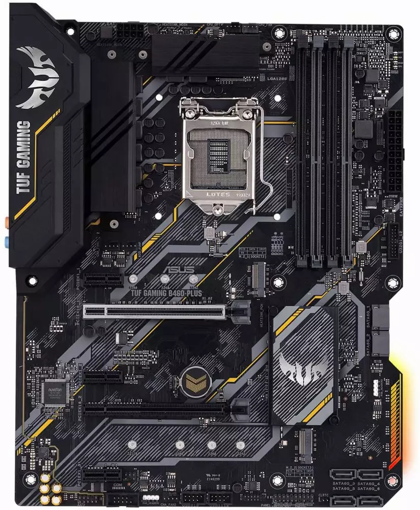 Дънна платка ASUS TUF GAMING B460-PLUS