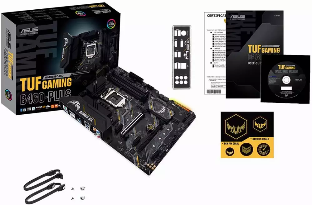 Дънна платка ASUS TUF GAMING B460-PLUS